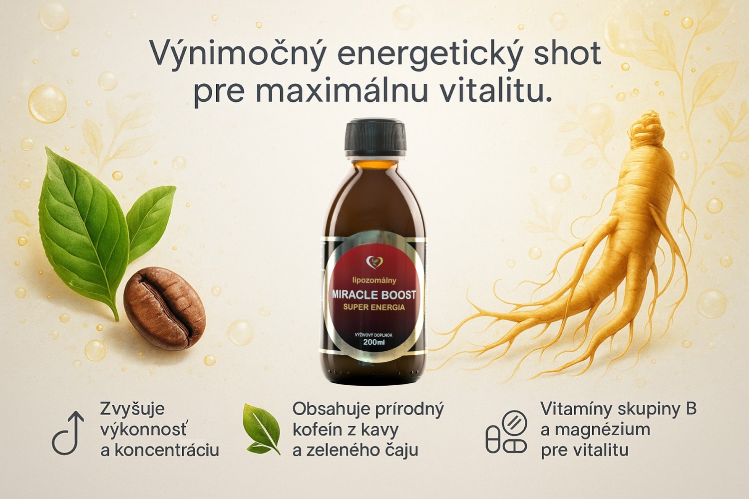 Zdravy svet miracle boost 200 ml popis